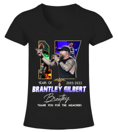 BRANTLEY GILBERT 17 YEARS OF 2005-2022