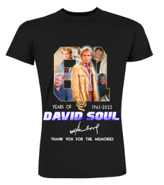 DAVID SOUL 61 YEARS OF 1961-2022