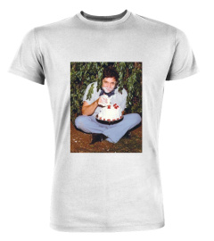 Johnny Cash Eating Cake Shirt Johnny Cash Eating Birthday Cake In A Bush T Shirt