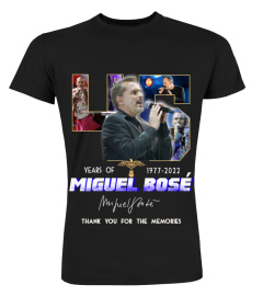 MIGUEL BOSE 45 YEARS OF 1977-2022