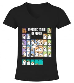 Periodic Table Of Porgs Cute Group Shot