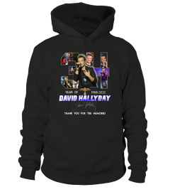 DAVID HALLYDAY 34 YEARS OF 1988-2022