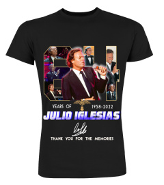 JULIO IGLESIAS 64 YEARS OF 1958-2022