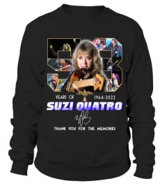 SUZI QUATRO 58 YEARS OF 1964-2022