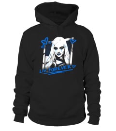 Men'S Black Liv Morgan Liv Forever Hoodie T Shirts