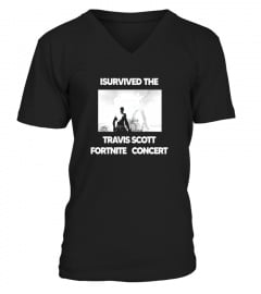 I Survived The Travis Scott Fortnite Concert Shirt