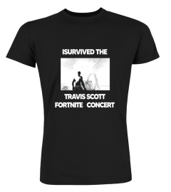 I Survived The Travis Scott Fortnite Concert Shirt