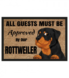 Limited Edition - Rottweiler doormat