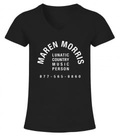 Official 2022 Maren Morris Lunatic Country Music Person Tee