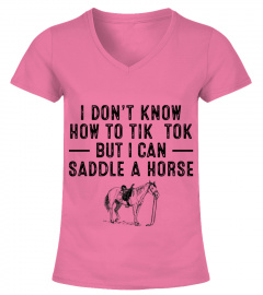 SADDLE A HORSE
