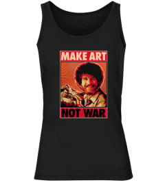 Bob Ross Make Art Not War Tee