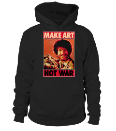 Bob Ross Make Art Not War Tee