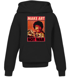 Bob Ross Make Art Not War Tee