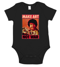 Bob Ross Make Art Not War Tee