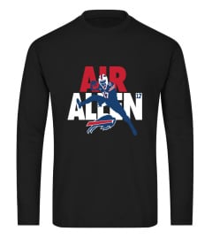 Youth Bills Outerstuff Air Allen Shirt Buffalo Bills Josh Allen Royal Player Graphic T-Shirt