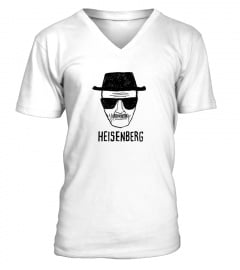 Breaking Bad Heisenberg Unisex White Tee Shirt