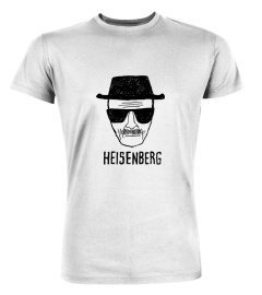 Breaking Bad Heisenberg Unisex White Tee Shirt