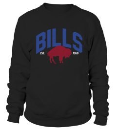 Buffalo Bills Est 1960 Women's Plus Size Drop Back T-Shirt