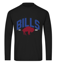 Buffalo Bills Est 1960 Women's Plus Size Drop Back T-Shirt