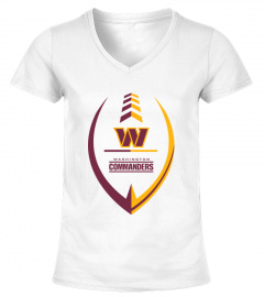 Washington Commanders Icon Logo Legend White Sweatshirt Crew