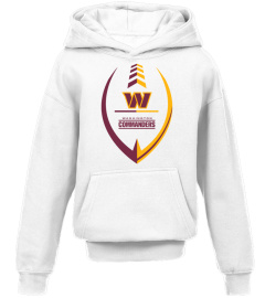 Washington Commanders Icon Logo Legend White Sweatshirt Crew