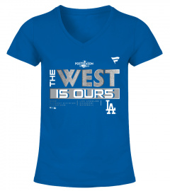 Los Angeles Dodgers The West Is Our Champions 2022 T Shirt