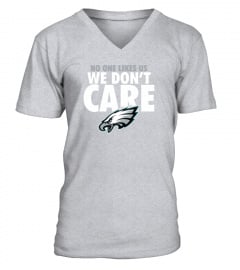 Philadelphia Eagles no one likes us we don’t care logo T-shirt