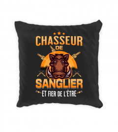 T-shirt Chasseur de Sanglier | Tête de Sanglier et Balle Traçante