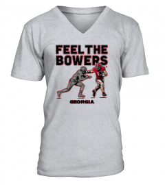 BreakingT Sports Georgia Football Brock Bowers Feel The Bowers Hoodie Sweatshirt