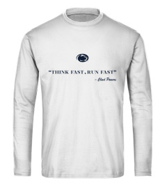 Eli Manning Think Fast Run Fast Long Sleeve Shirt Chad Powers