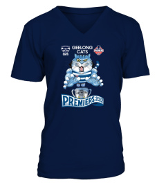 Geelong Cats 2022 AFL Premiers T Shirt
