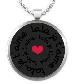 Cadeau Pendentif Amour Tante Tata