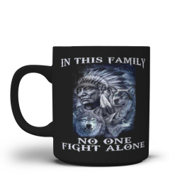 In This Family No One Fight Alone Wolf