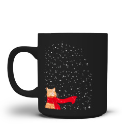 Limited Edition  Winter Cat Mug