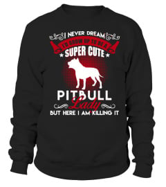 Super Cute Pitbull Lady