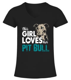 This Girl Loves Her Pit Bull