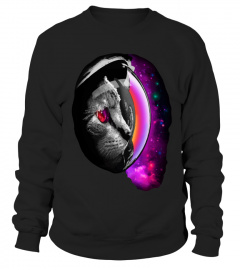Limited Edition  Crazy Cat  Space Cat
