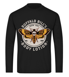 Buffalo Bill's Body Lotion - Death s Head Moth - Horror - Distressed Vintage Design