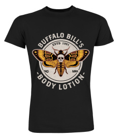 Buffalo Bill's Body Lotion - Death s Head Moth - Horror - Distressed Vintage Design