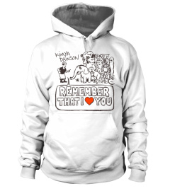 Kimya Dawson Remember That I Love You Album Cover T-Shirt White