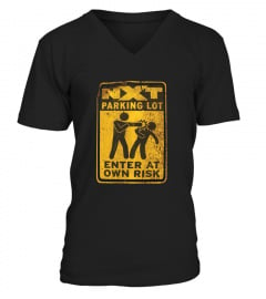 Nxt Parking Lot Enter At Own Risk Shirt Official Nxt Parking Lot T-Shirt