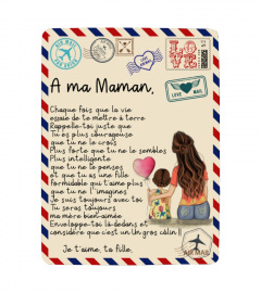 FR - COUVERTURE A MA MAMAN-FILLE