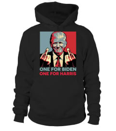 One For Biden One For Harris Shirt