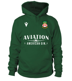 Wrexham Fc Football Club Aviation Gin Gede Black Hoodie