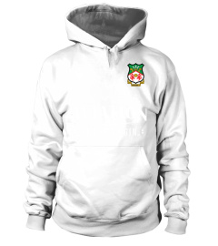 Wrexham Fc Football Club Aviation Gin Gede Black Hoodie