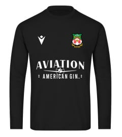 Wrexham Fc Football Club Aviation Gin Gede Black Hoodie