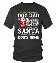 Dear Dog Dad - You're My Santa