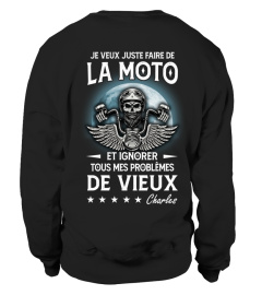 MOTARD, JE VEUX JUSTE FAIRE DE LA MOTO ET IGNORER TOUS MES PROBLÈMES DE VIEUX