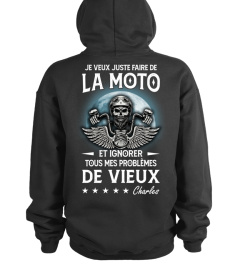 MOTARD, JE VEUX JUSTE FAIRE DE LA MOTO ET IGNORER TOUS MES PROBLÈMES DE VIEUX