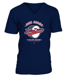 John Adams Rally Drum Cleveland Baseball 2022 Hall Of Fame Inductee T Shirt